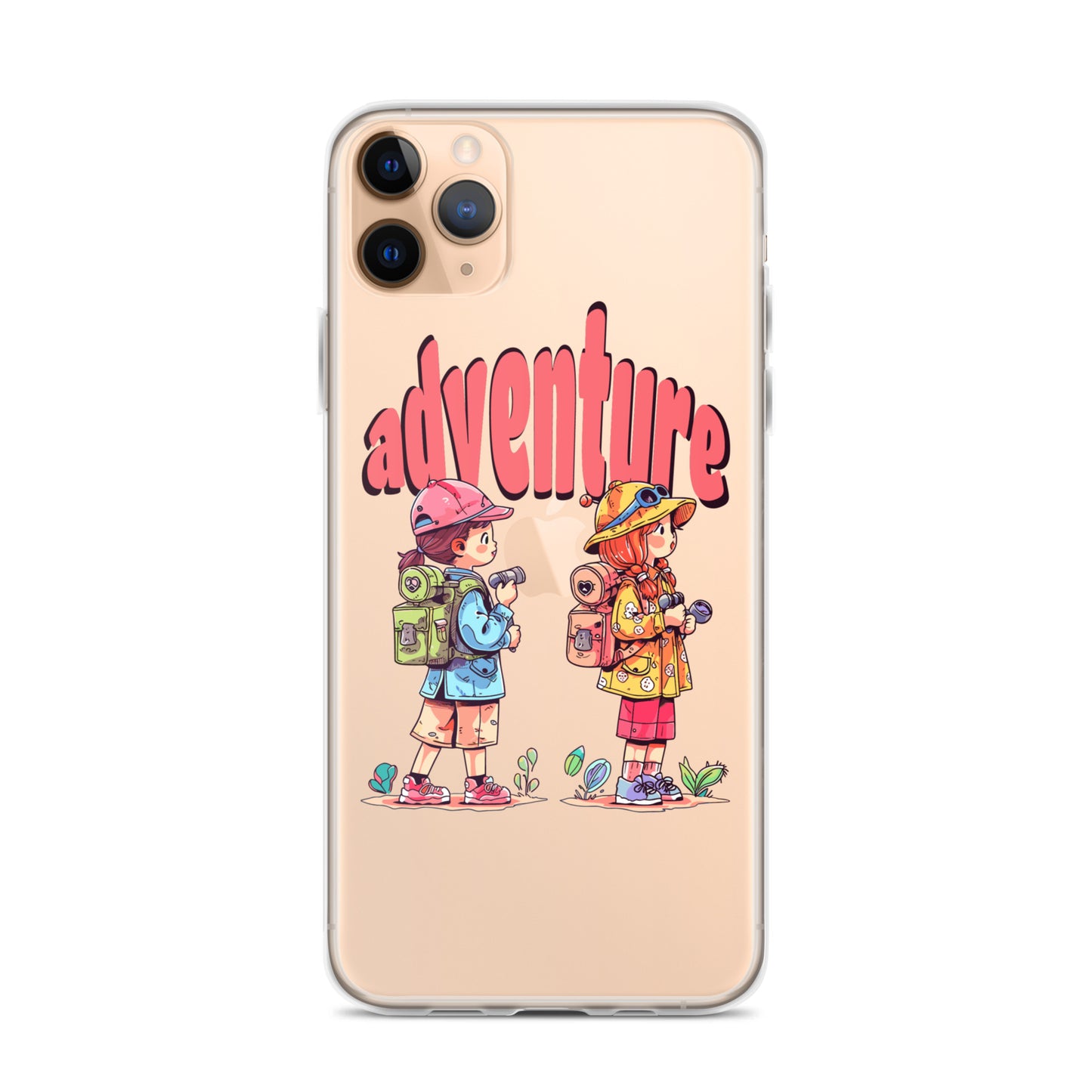 Clear Case for iPhone® - Girls in Adventure