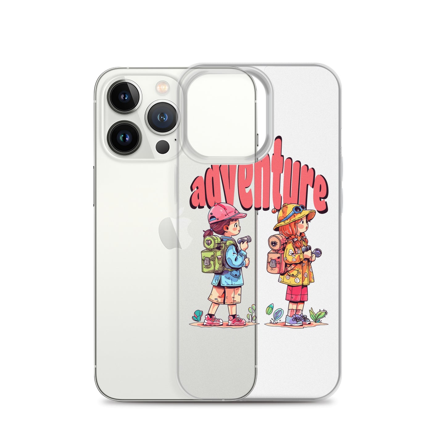Clear Case for iPhone® - Girls in Adventure