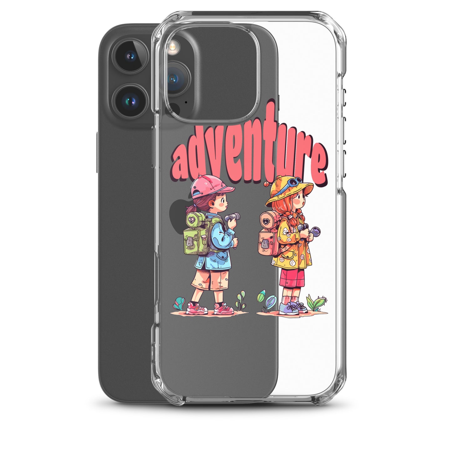Clear Case for iPhone® - Girls in Adventure