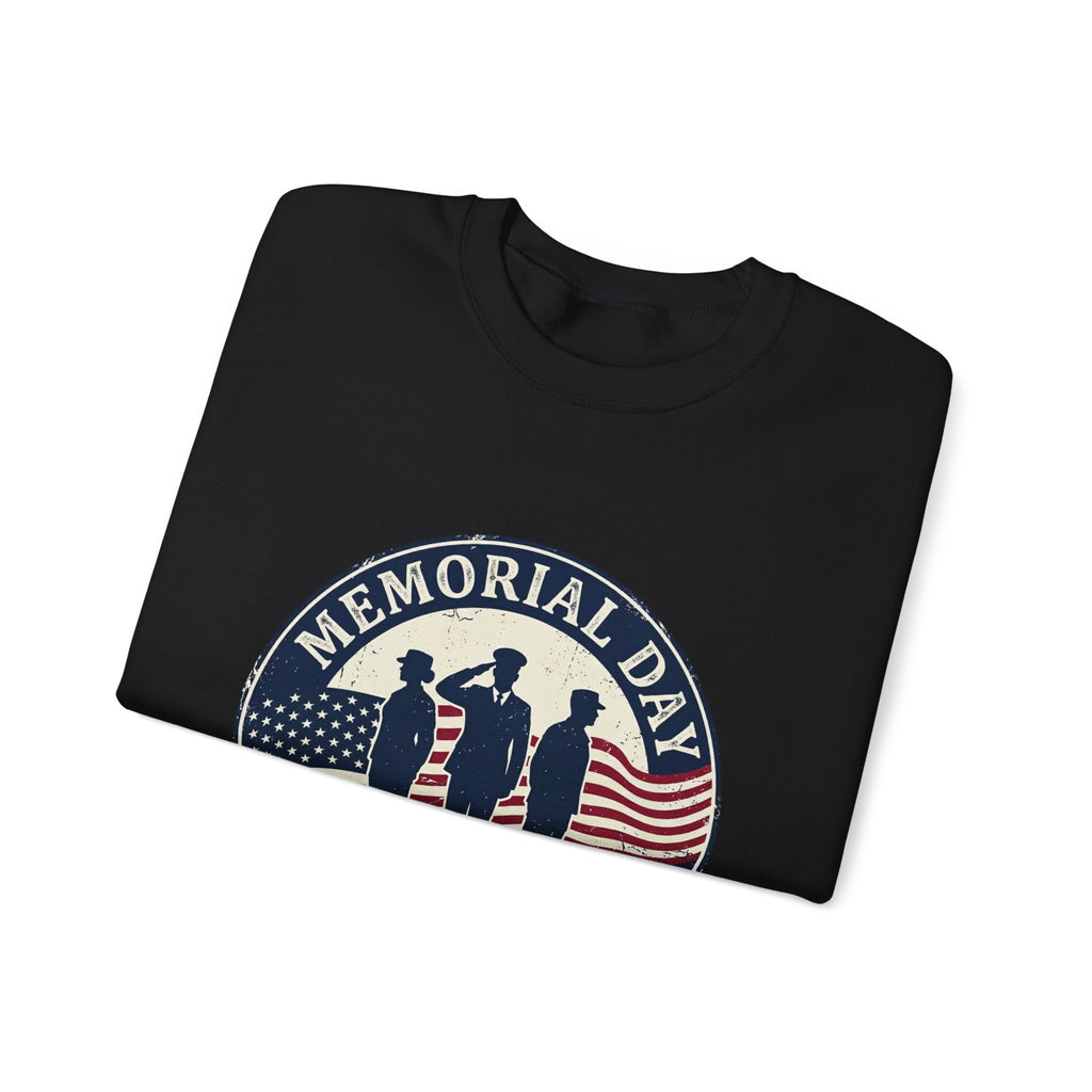 Memorial Day USA 250 Crewneck Sweatshirt | 1776–2026 Vintage Distressed Patriotic