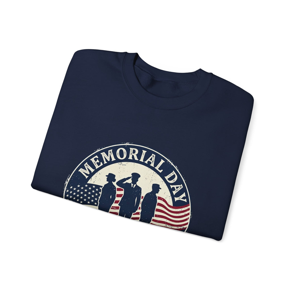 Memorial Day USA 250 Crewneck Sweatshirt | 1776–2026 Vintage Distressed Patriotic
