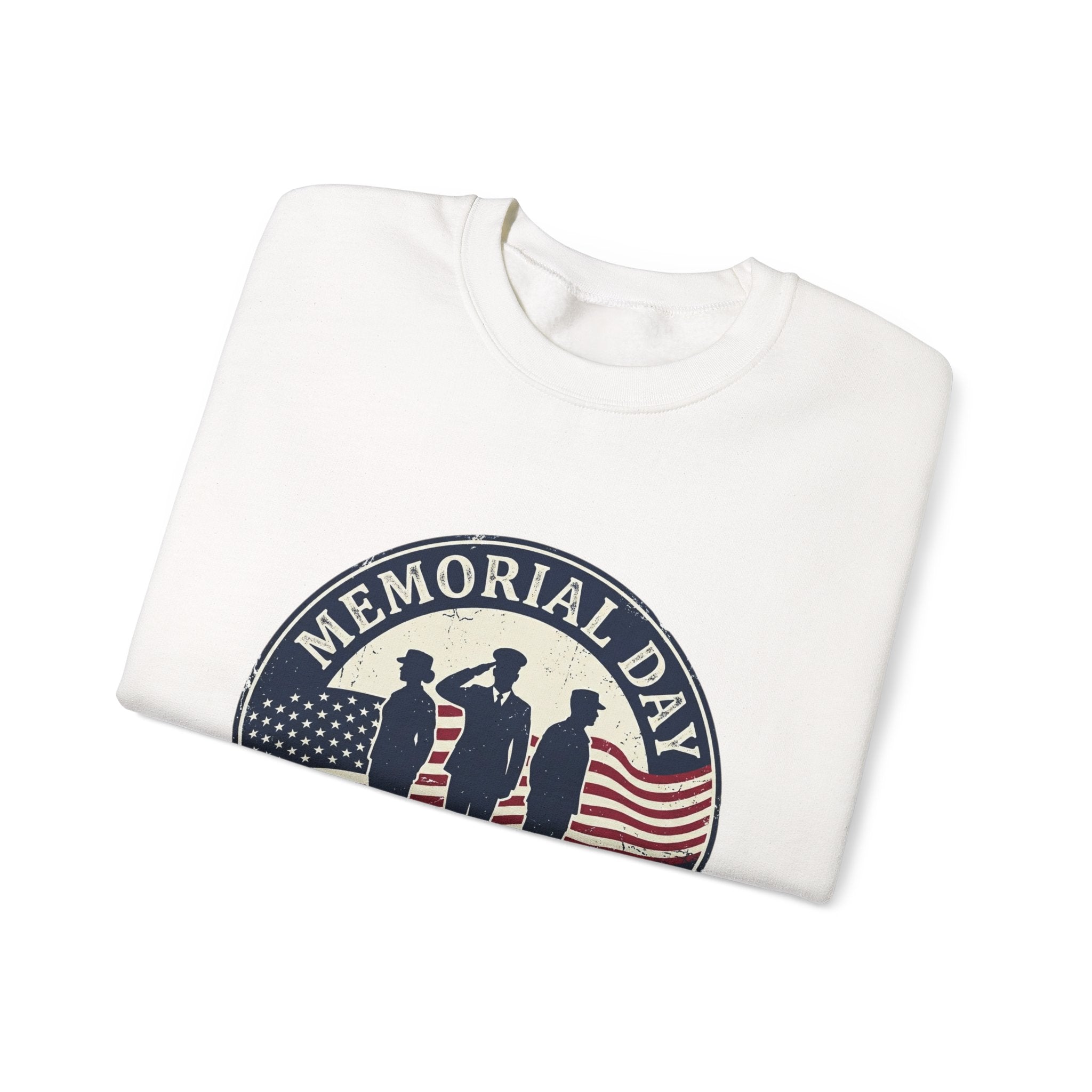 Memorial Day USA 250 Crewneck Sweatshirt | 1776–2026 Vintage Distressed Patriotic