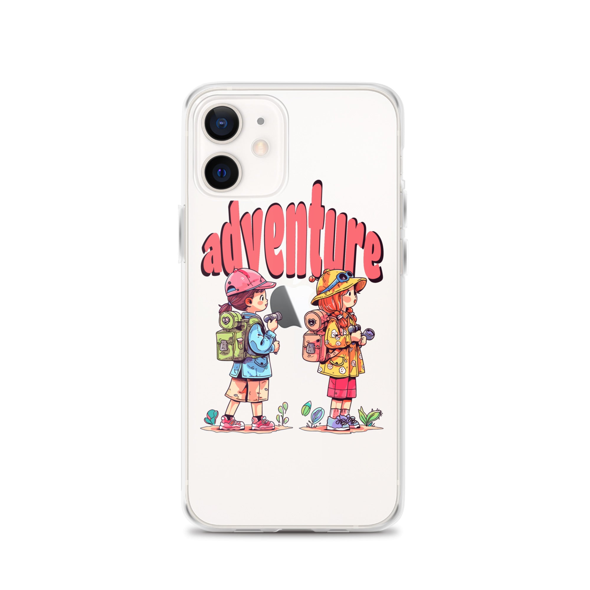Clear Case for iPhone - Girls in Adventure
