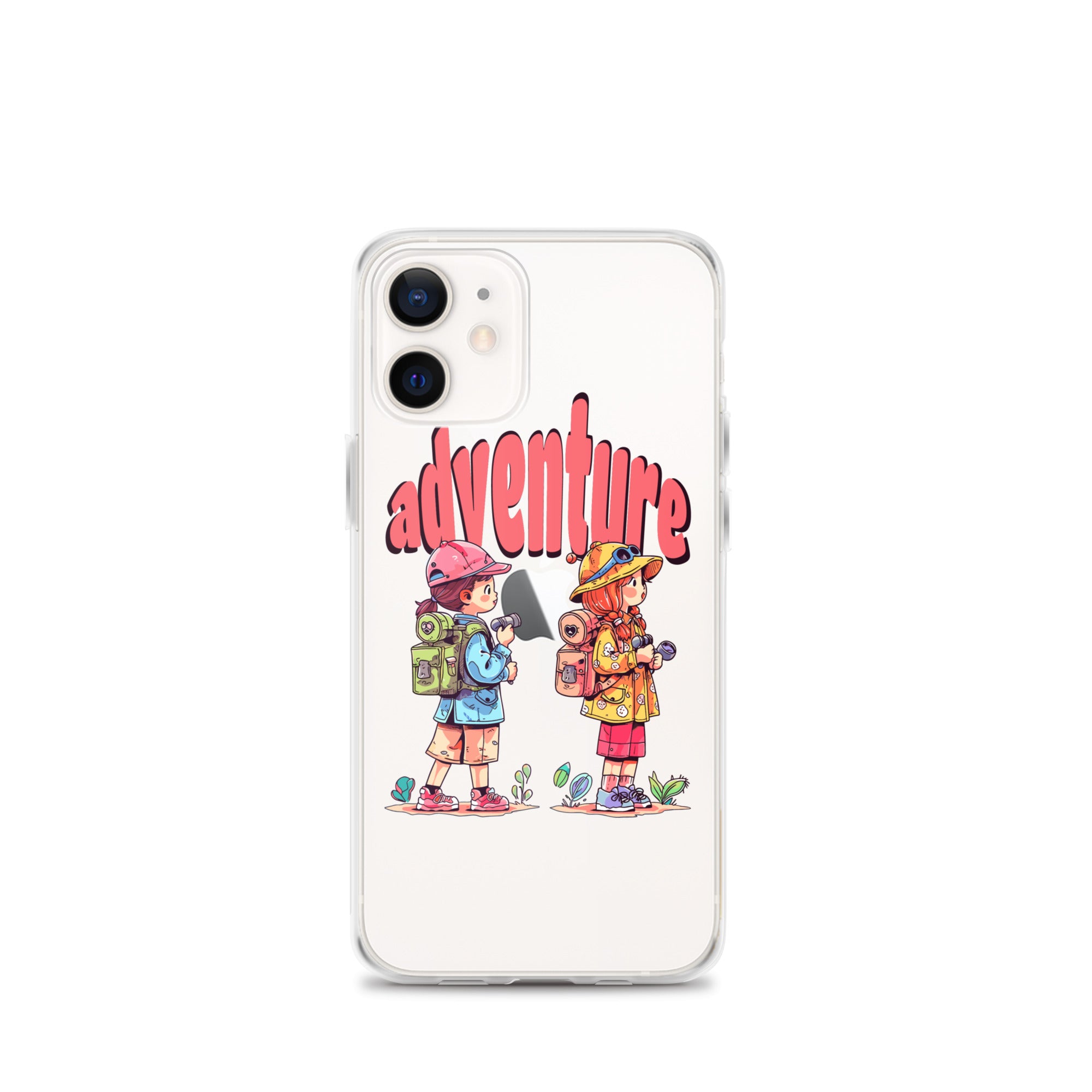 Clear Case for iPhone - Girls in Adventure
