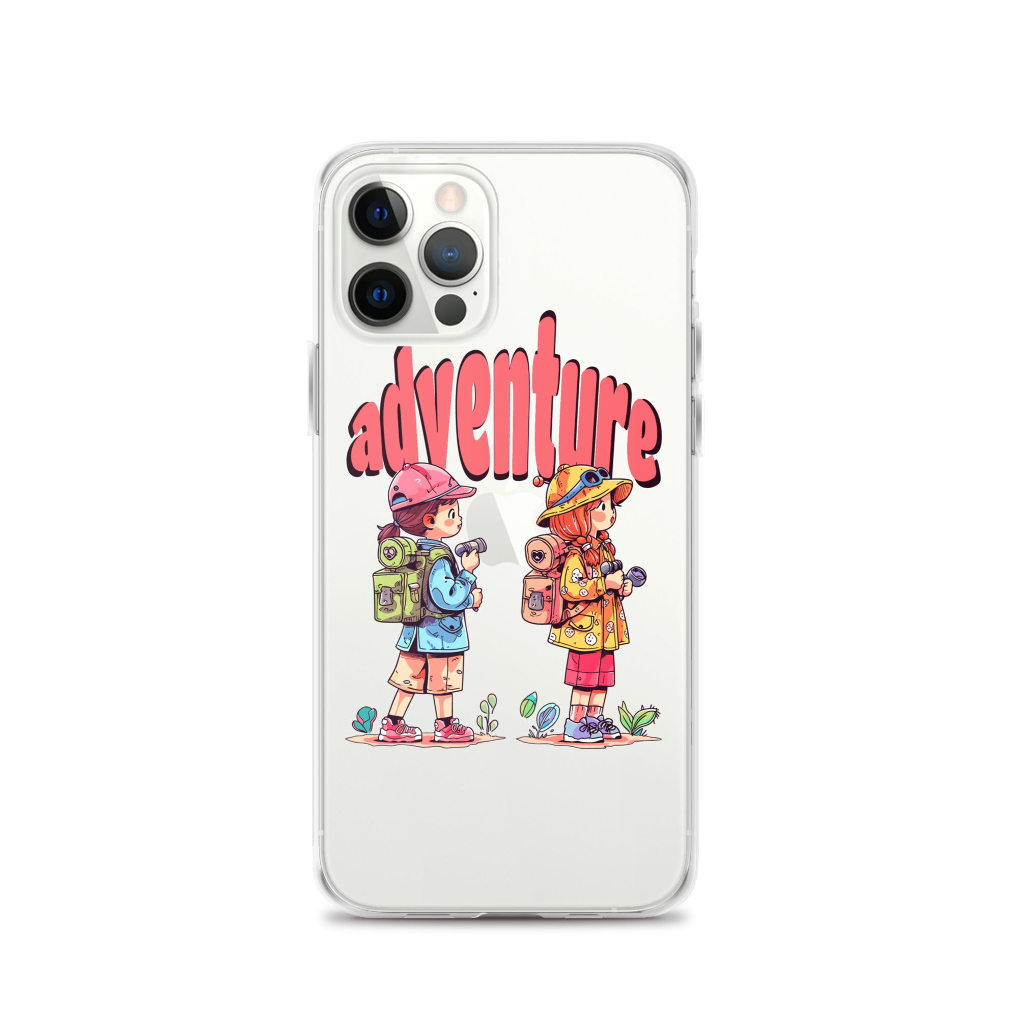 Clear Case for iPhone - Girls in Adventure