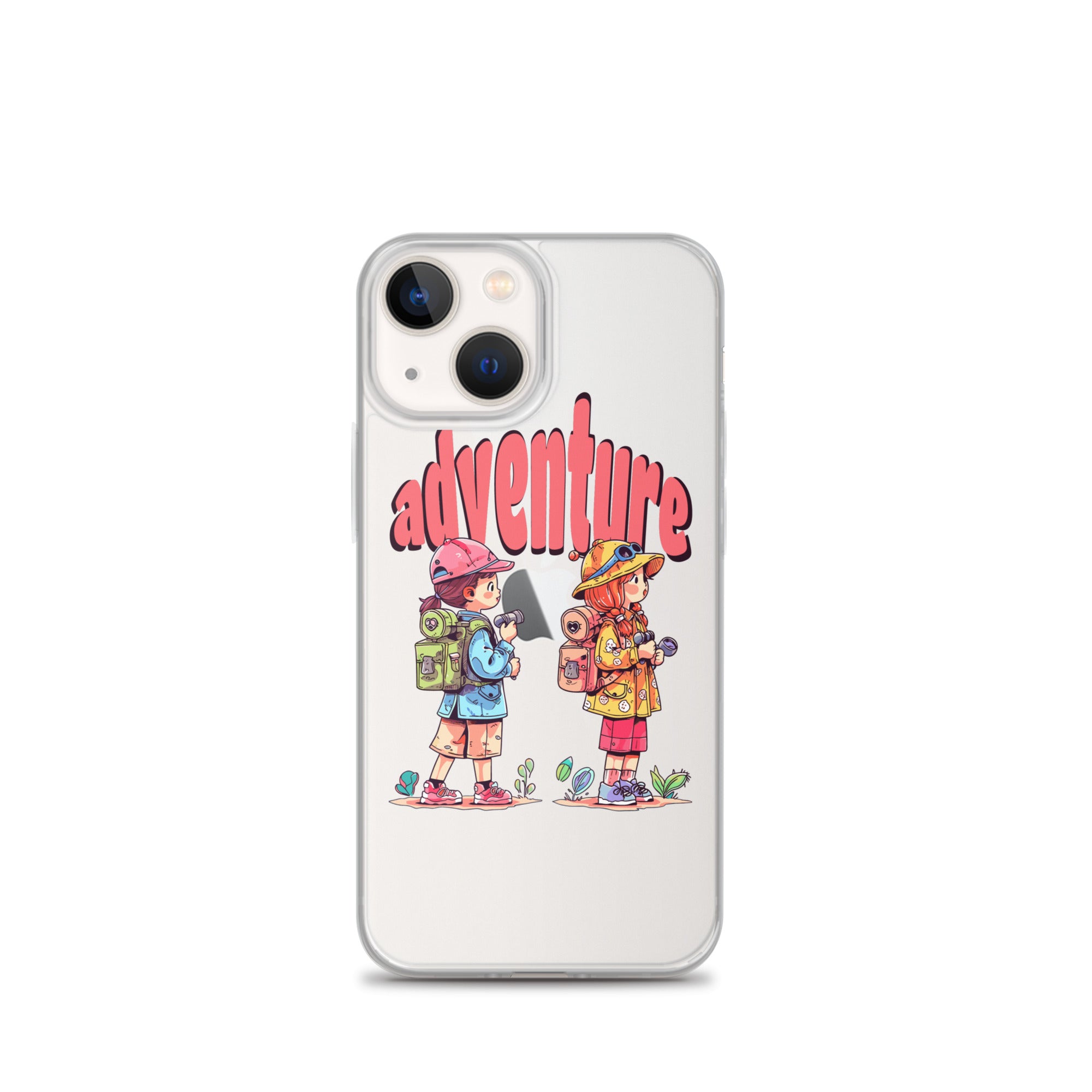 Clear Case for iPhone - Girls in Adventure