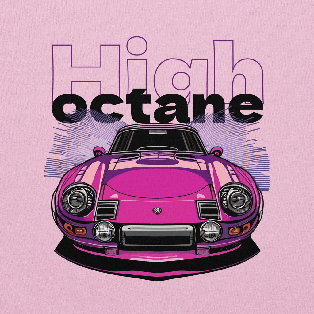 Unisex Heavy Hoodie in Pink - High Octane Car