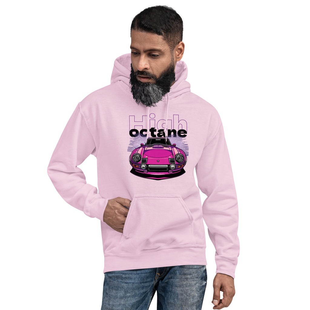 Unisex Heavy Hoodie in Pink - High Octane Car