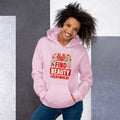 Unisex Hoodie in Pink - Find Beauty Everywhere
