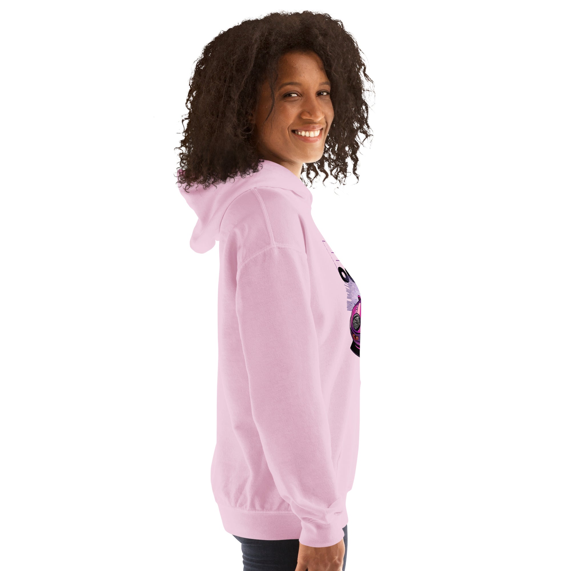 Unisex Heavy Hoodie in Pink - High Octane Car