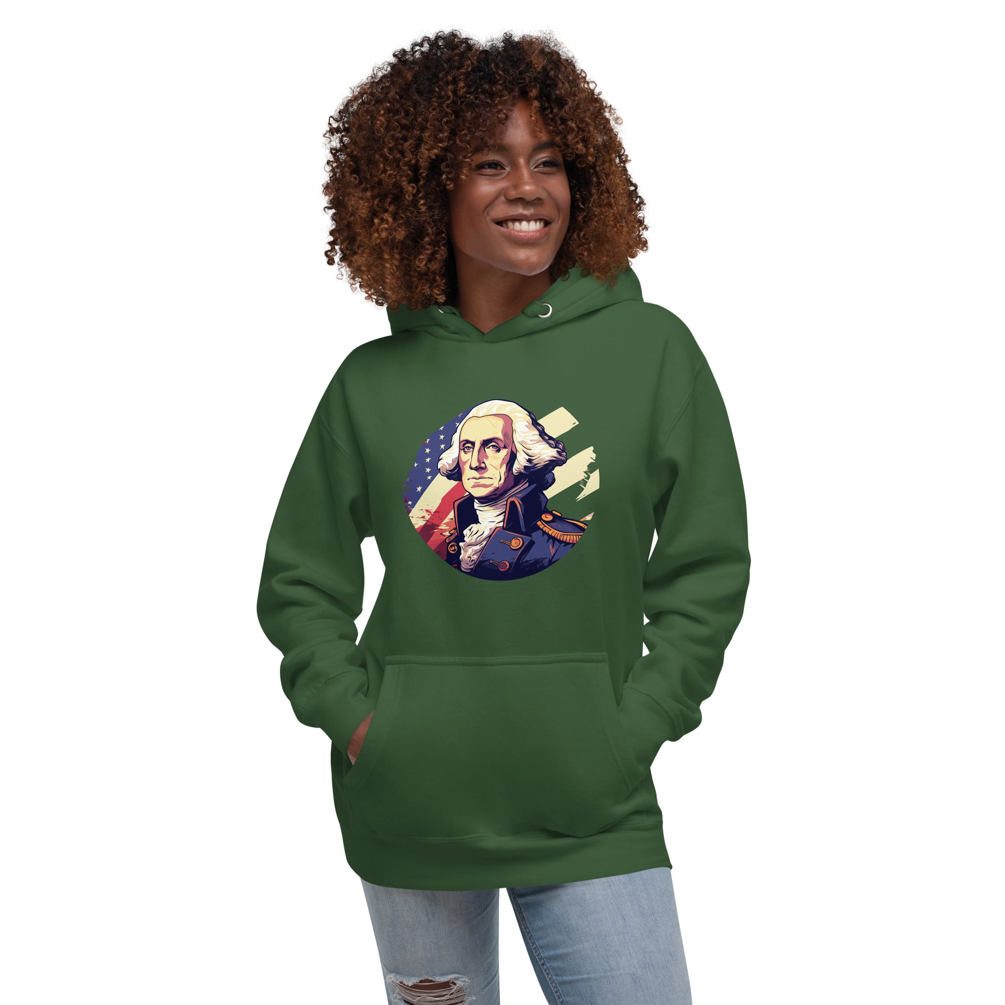 Unisex Premium Hoodie - George Washington