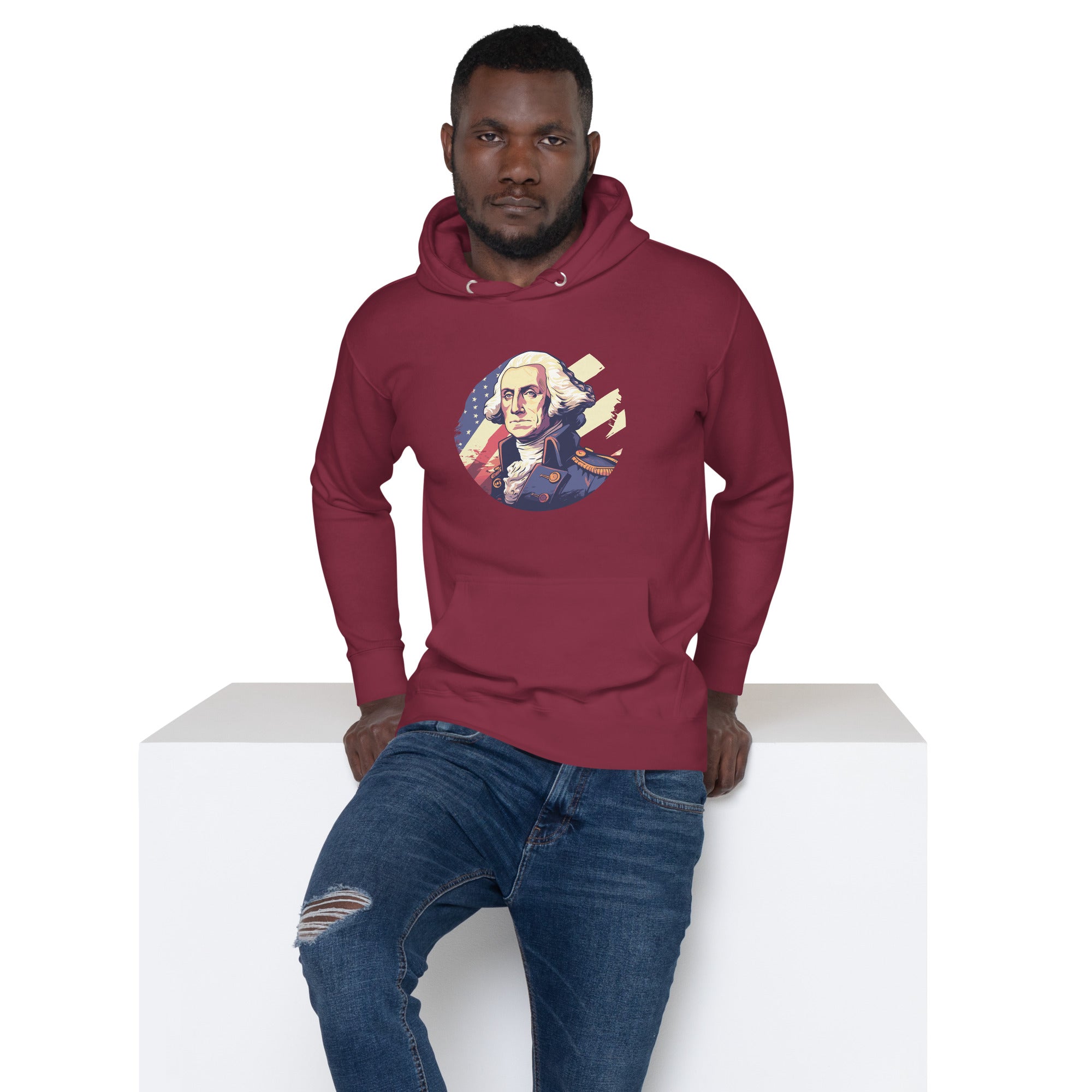 Unisex Premium Hoodie - George Washington