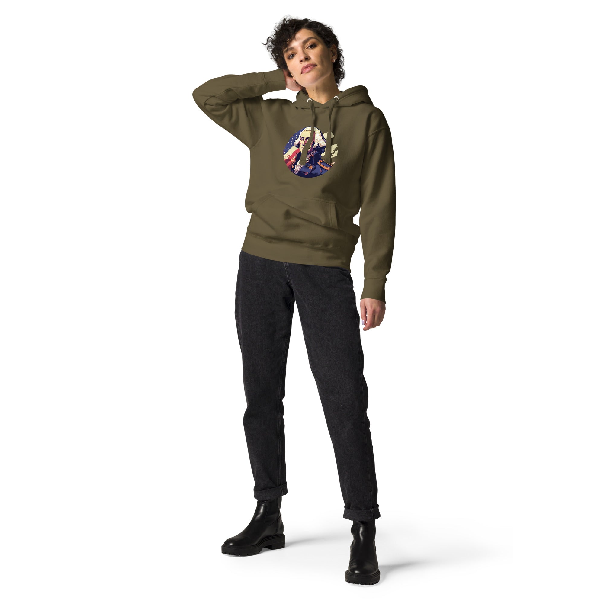 Unisex Premium Hoodie - George Washington