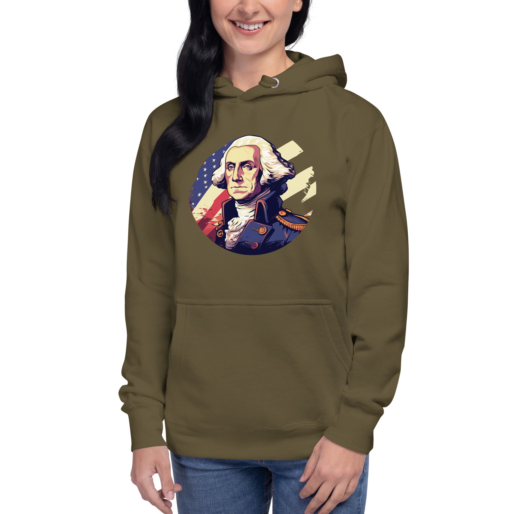 Unisex Premium Hoodie - George Washington