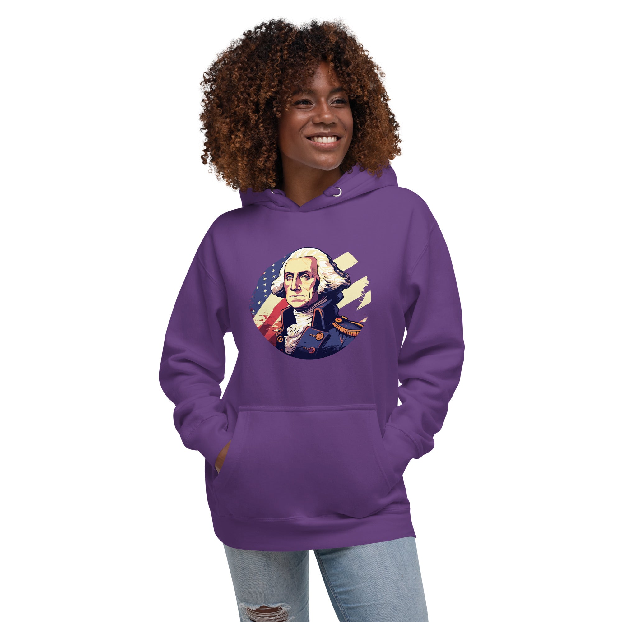 Unisex Premium Hoodie - George Washington